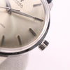 Omega Seamaster automatic in steel on leather, 1962. Omega service