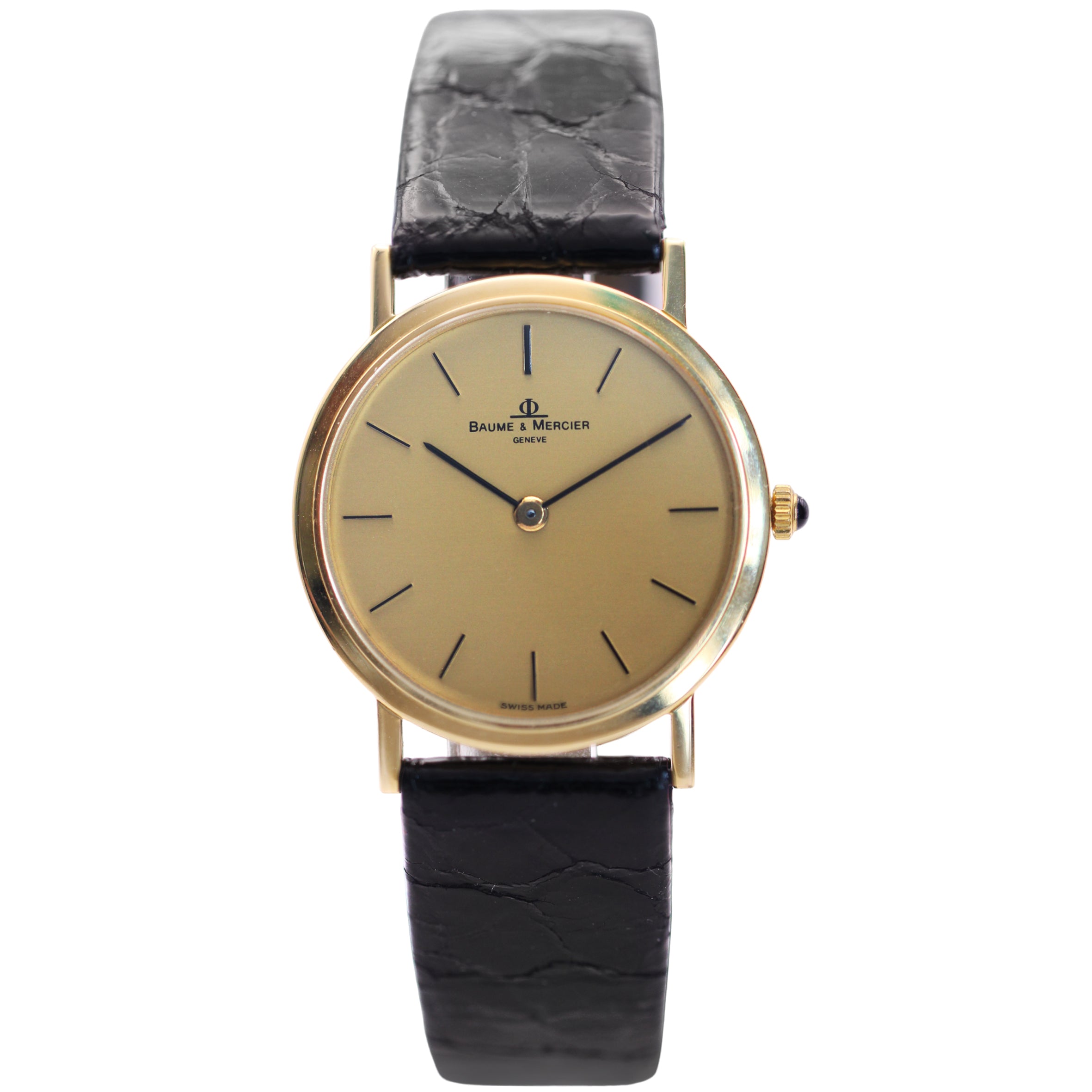 Second hand Baume and Mercier 18ct gold Gents Watch