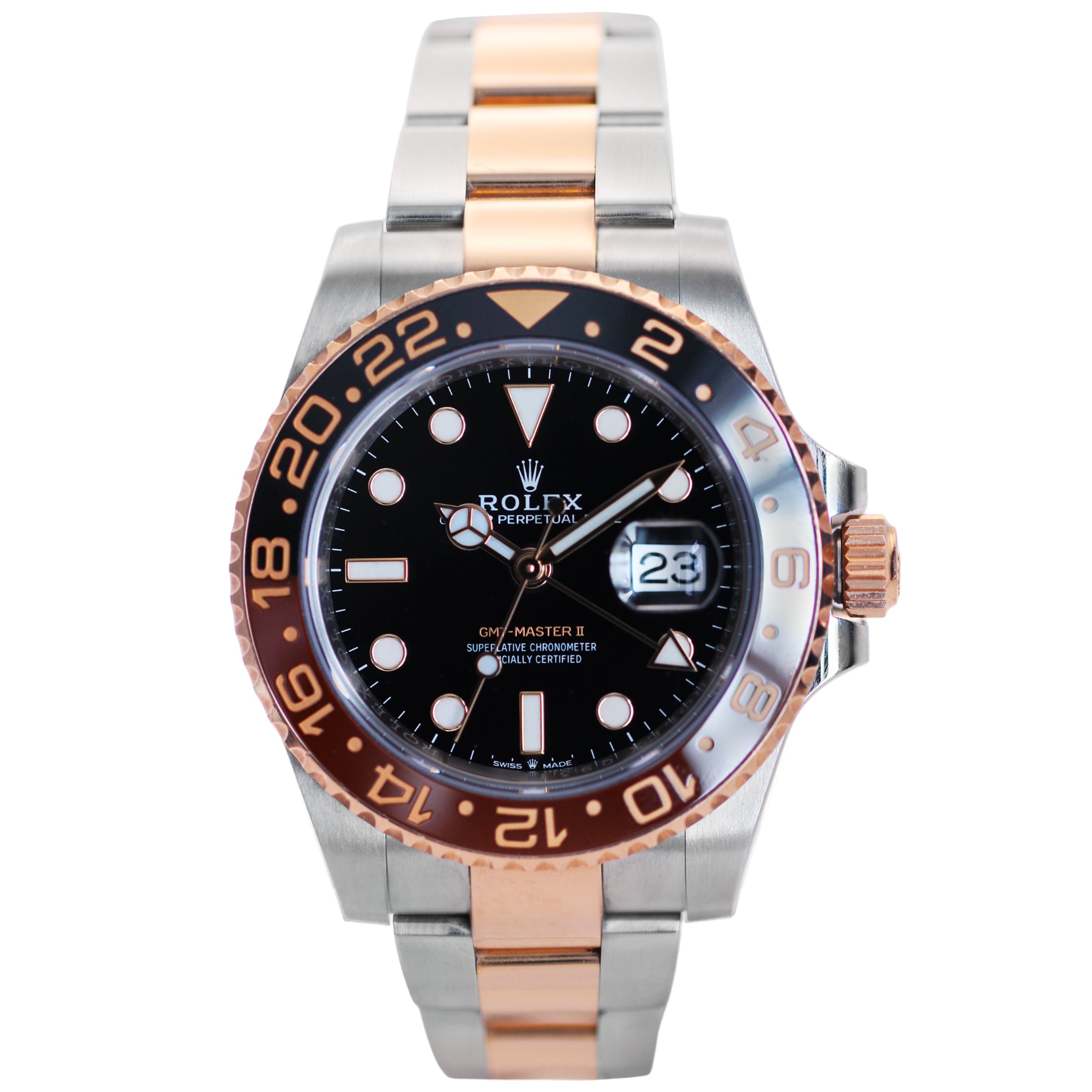 Rolex GMT Master II. "Rootbeer". 2020
