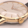 Omega Seamaster 30 in gold-capped steel on leather, 1962. Omega service.