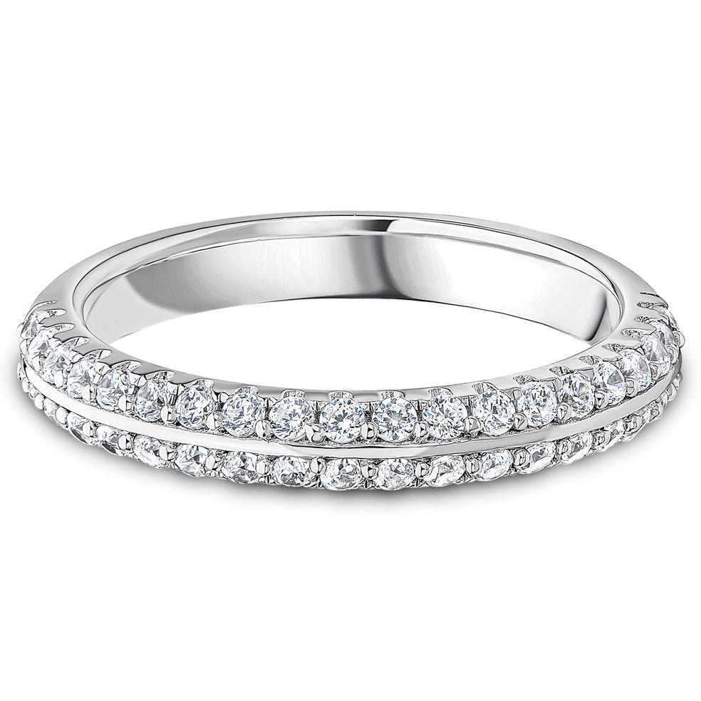 Knife Edge Brilliant Cut Diamond Wedding Band | 0.50ct