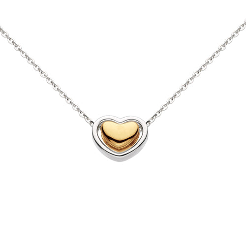 Kit Heath Heart of Gold Necklace in Silver