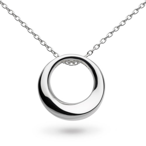 Kit Heath Bevel Cirque Necklace in Silver