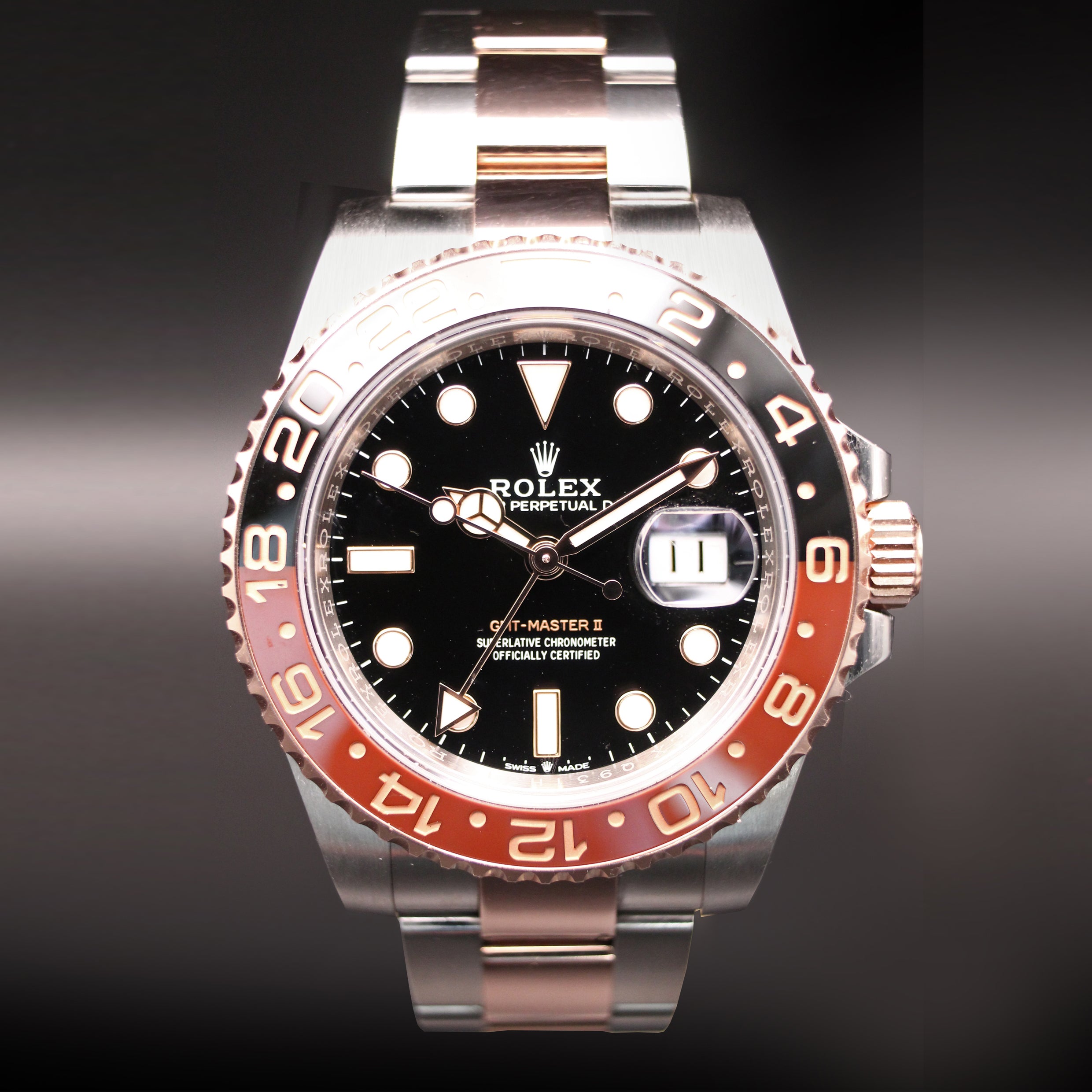 Rolex GMT Master II. "Rootbeer". 2020