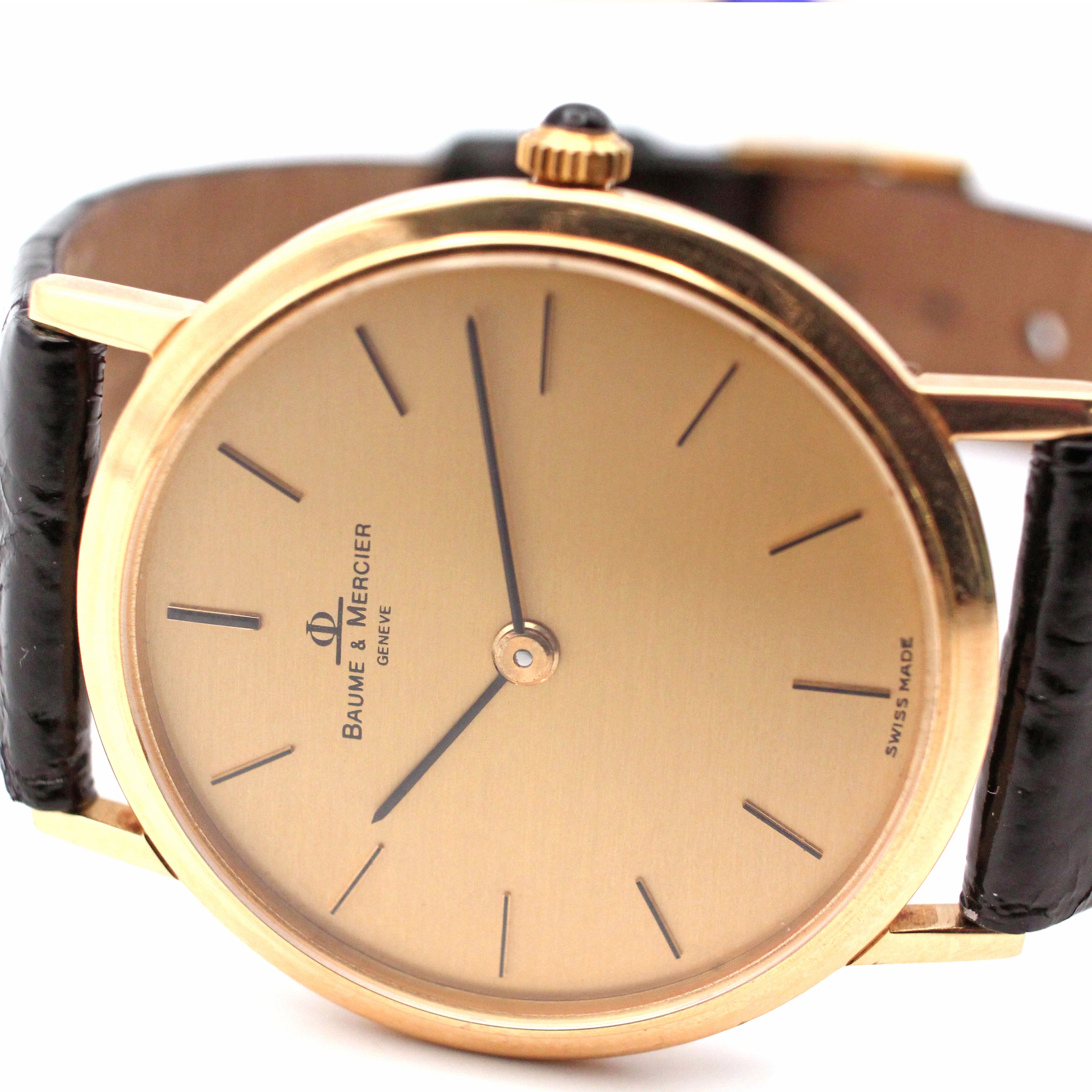 Second hand Baume and Mercier 18ct gold Gents Watch
