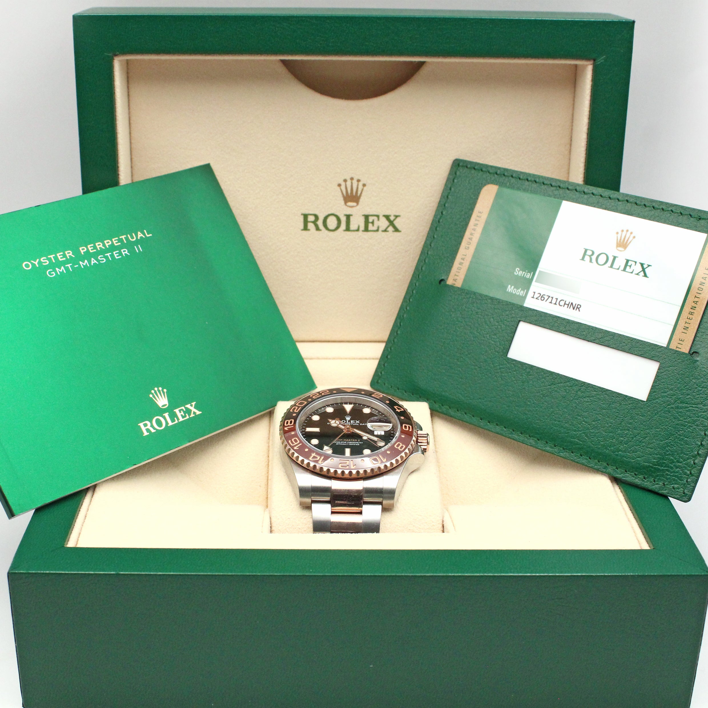 Rolex GMT Master II. "Rootbeer". 2020