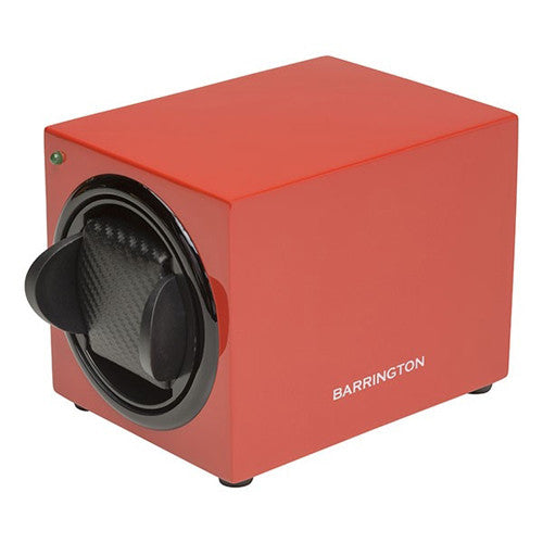 Watch accessory - Single watch winder box, Crimson Red - PA Jewellery