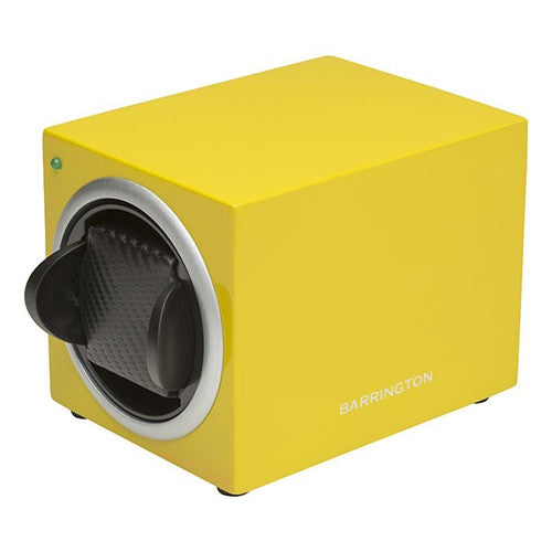 Watch accessory - Single watch winder box, Electric Yellow - PA Jewellery