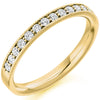 Ring - Grain set diamond half eternity ring, 0.30ct  - PA Jewellery