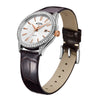 Ladies' Rotary Oxford in stainless steel on leather LS05092/02