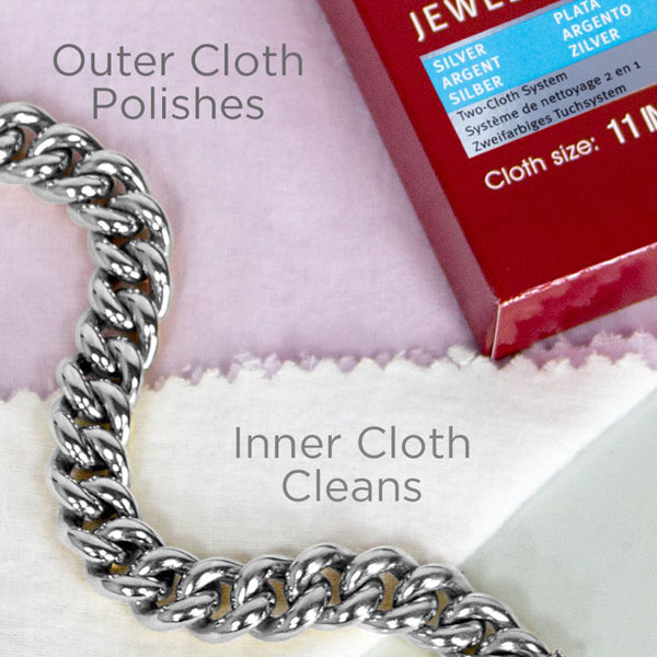 Jewellery Polishing Cloth - Silver