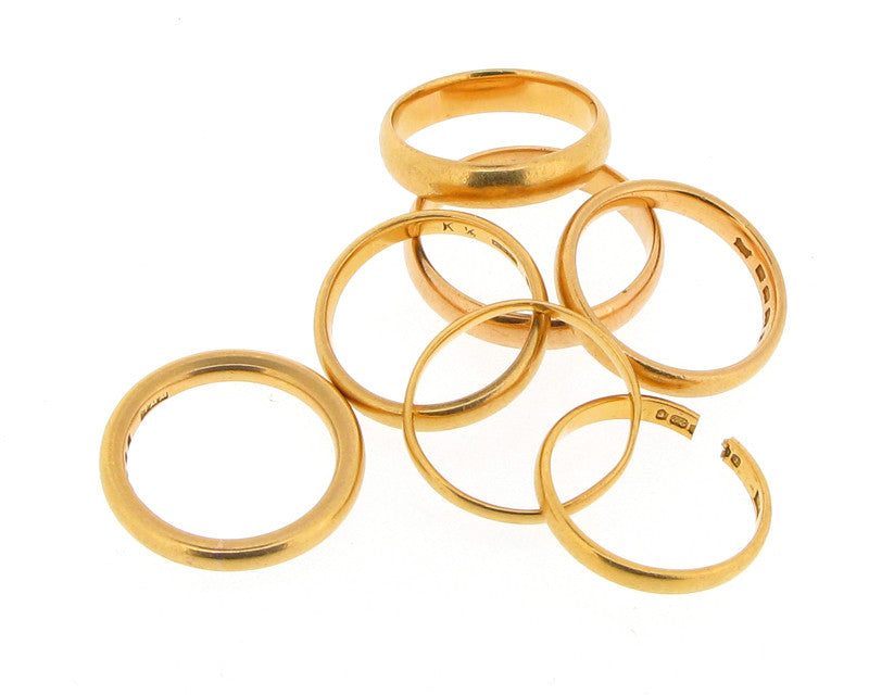 Vlogo Chain Metal Ring for Man in Gold/palladium