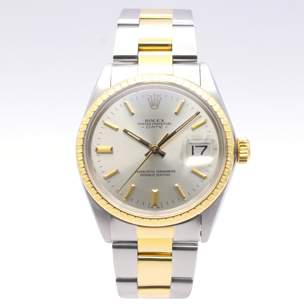 Rolex Oyster Perpetual Date 1970. Second hand