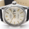 Rolex Datejust in steel on leather, 1988