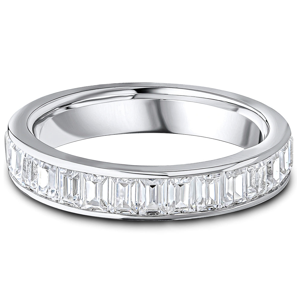 Channel Set Baguette Cut Diamond Wedding Band | 1.00ct