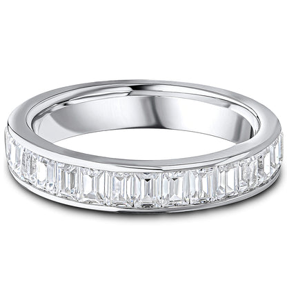 Channel Set Baguette Cut Diamond Wedding Band | 1.00ct