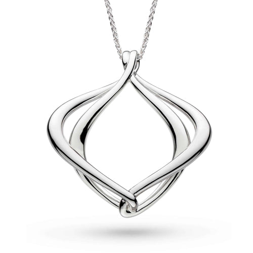 Kit Heath Alicia Grande Slider Necklace in Silver