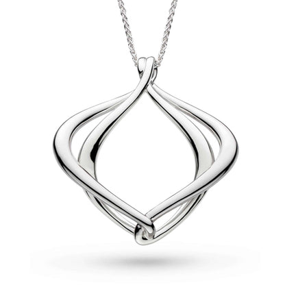 Kit Heath Alicia Grande Slider Necklace in Silver