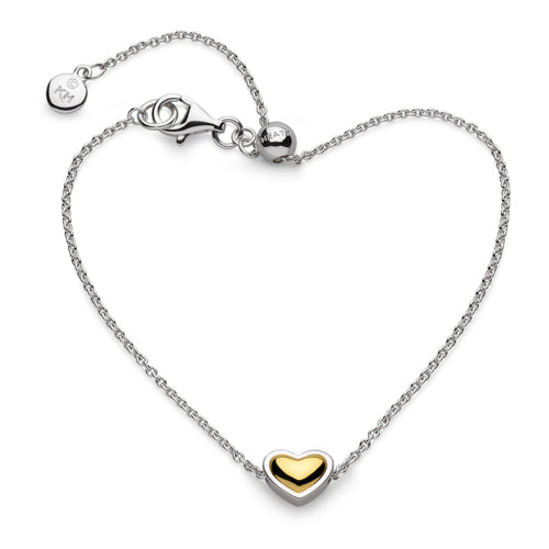 Kit Heath Heart of Gold Bracelet in Silver
