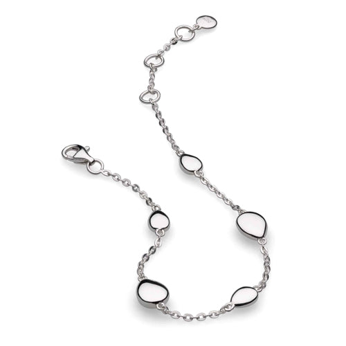 Kit Heath Pebble Station Bracelet in Silver