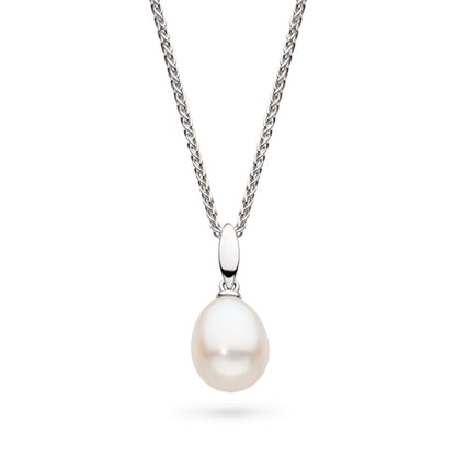 Kit Heath Revival Classic Pearl Necklace in Silver