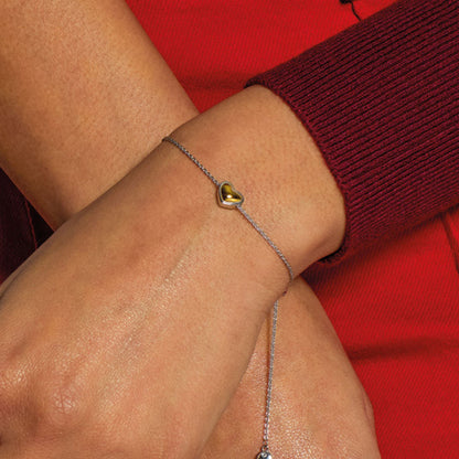 Kit Heath Heart of Gold Bracelet in Silver
