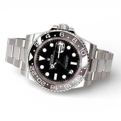Rolex GMT Master II, 2024. Model Number 126710GRNR