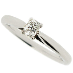 Phoenix cut diamond solitaire ring in platinum, 0.21ct