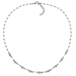 Neckwear - Diamond necklace in 18ct white gold  - PA Jewellery