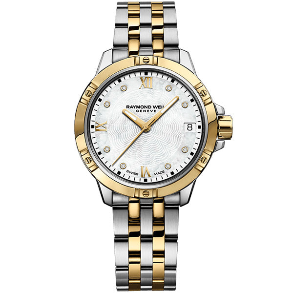 Ladies' Raymond Weil Tango in two tone stainless steel 5960-STP-00995