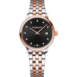 Ladies' Raymond Weil Toccata in two tone stainless steel 5985-SP5-20081