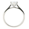 Lab-grown marquise cut diamond solitaire ring in platinum, 1.01ct