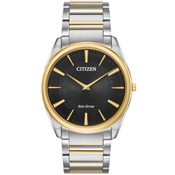 Citizen Stiletto Eco-Drive in two tone stainless steel AR3074-54E
