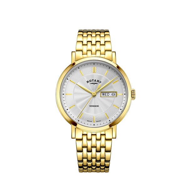 Rotary Windsor in yellow PVD plated stainless steel GB05423/02