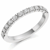 Ring - Brilliant cut diamond half eternity ring, 0.33ct  - PA Jewellery