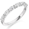 Ring - Marquise cut diamond half eternity ring, 0.60ct  - PA Jewellery