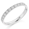 Ring - Grain set diamond half eternity ring, 0.40ct  - PA Jewellery