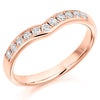 Ring - Diamond set shaped band ring, 0.30ct  - PA Jewellery