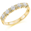 Ring - Round brilliant cut diamond band ring, 0.60ct  - PA Jewellery