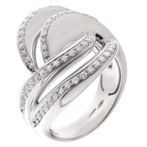 Rings - Cashmere diamond ring in 18ct white gold, 0.77ct  - PA Jewellery