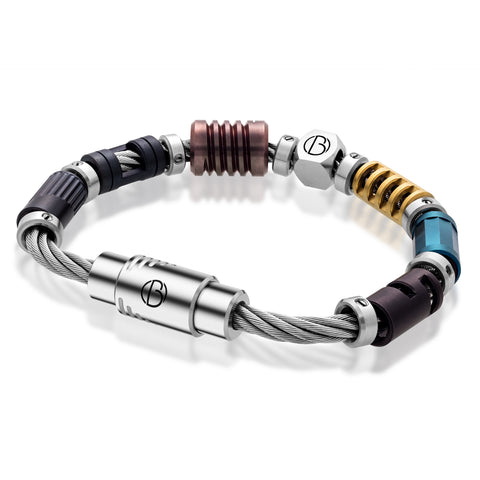 CABLE™ Fully Loaded PVD Bracelet in Stainless steel