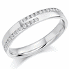 Ring - Asymetrical diamond set band ring, 0.25ct  - PA Jewellery