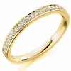 Ring - Grain set diamond half eternity ring, 0.25ct  - PA Jewellery