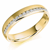 Ring - Round brilliant cut diamond channel set band ring, 0.26ct  - PA Jewellery