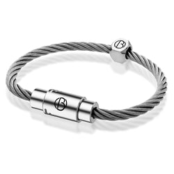 CABLE™ bracelet in stainless steel