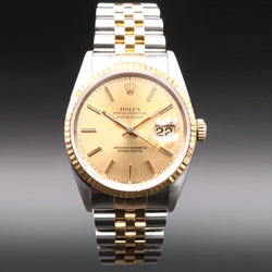 Rolex Oyster Datejust. Model number 16233. Circa 1991